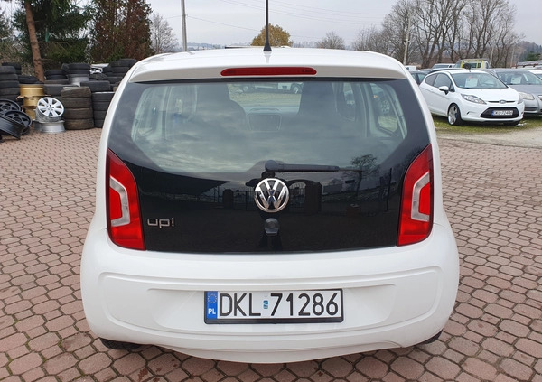 Volkswagen up! cena 18500 przebieg: 237200, rok produkcji 2016 z Kłodzko małe 326
